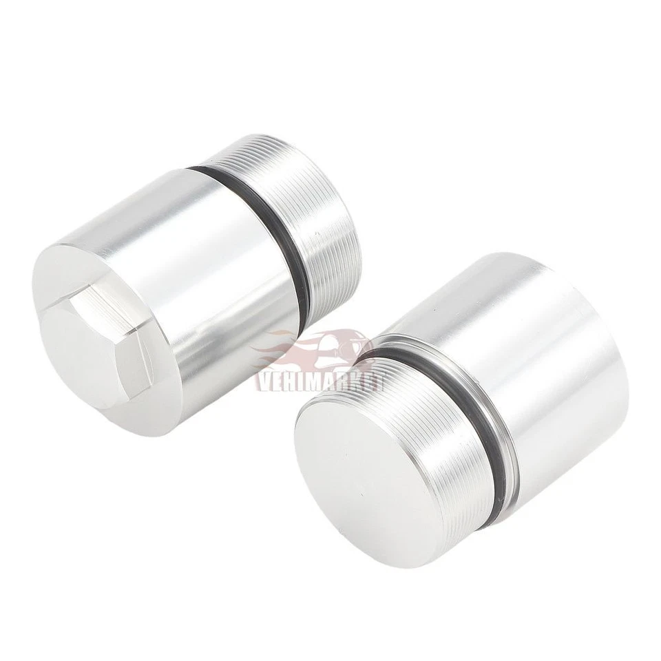 Bouchon de fourche Fork Caps pour Honda XL600 TRANSALP 600 1987-1999 1988 1998 - Photo 2/4