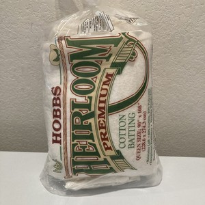 Hobbs Heirloom Premium 80/20 Cotton/Poly Wadding Batting 90'' x 108'' Queen Size