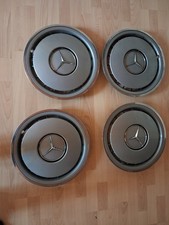 4x Original Mercedes Radkappen W124 W201 190 D E 15 Zoll 1244010924 Chrom Satz