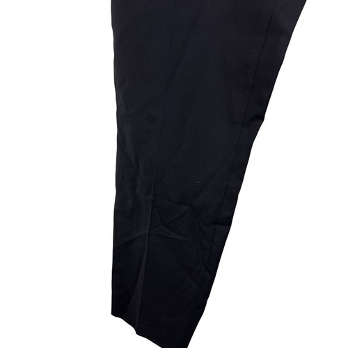 Burberry London 100% Virgin Wool Flat Front Navy Blue Dress Suit Pants sz 33x 30 - Picture 5 of 18