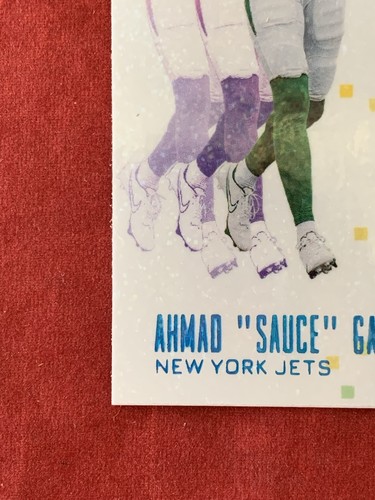 2022 Panini Sauce Gardner In Motion #IM-28 Jets Rookie Sports Trading Card - Picture 4 of 11