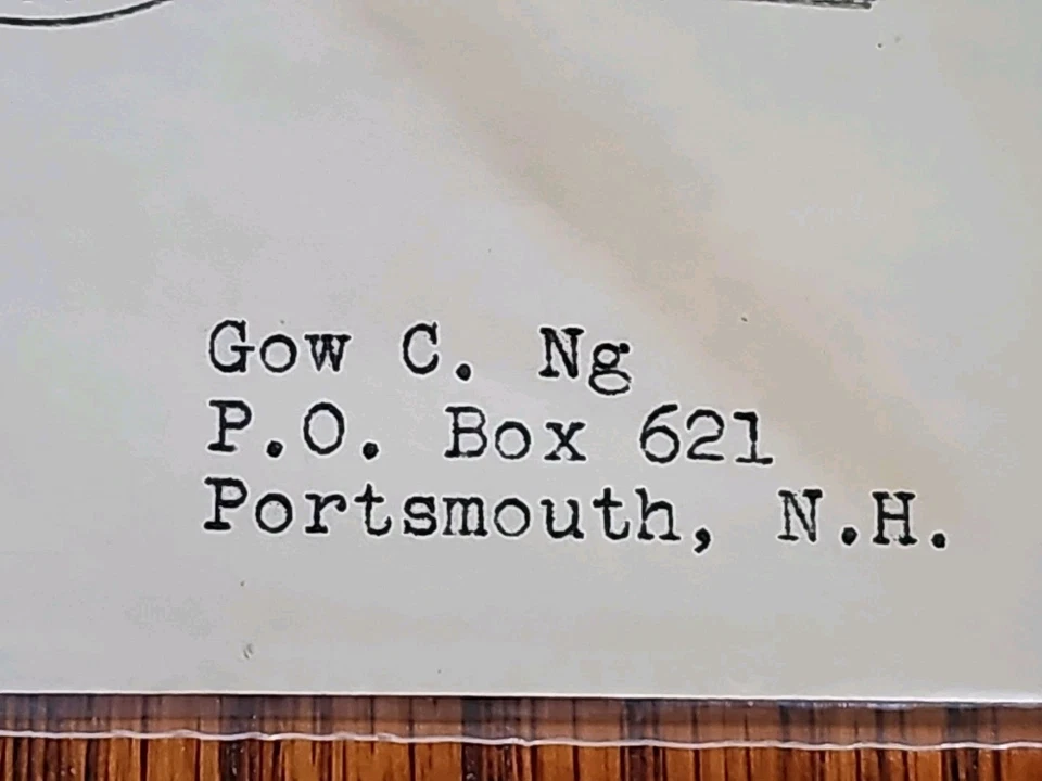 Gau C. Ng Cachet USS INDIANAPOLIS 1936 Presidential Cruise Naval Postal Cover - Image 2 of 4