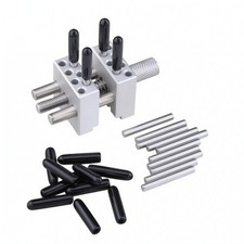 Handheld Metal Vise Peg Holes Hand Tool Compact