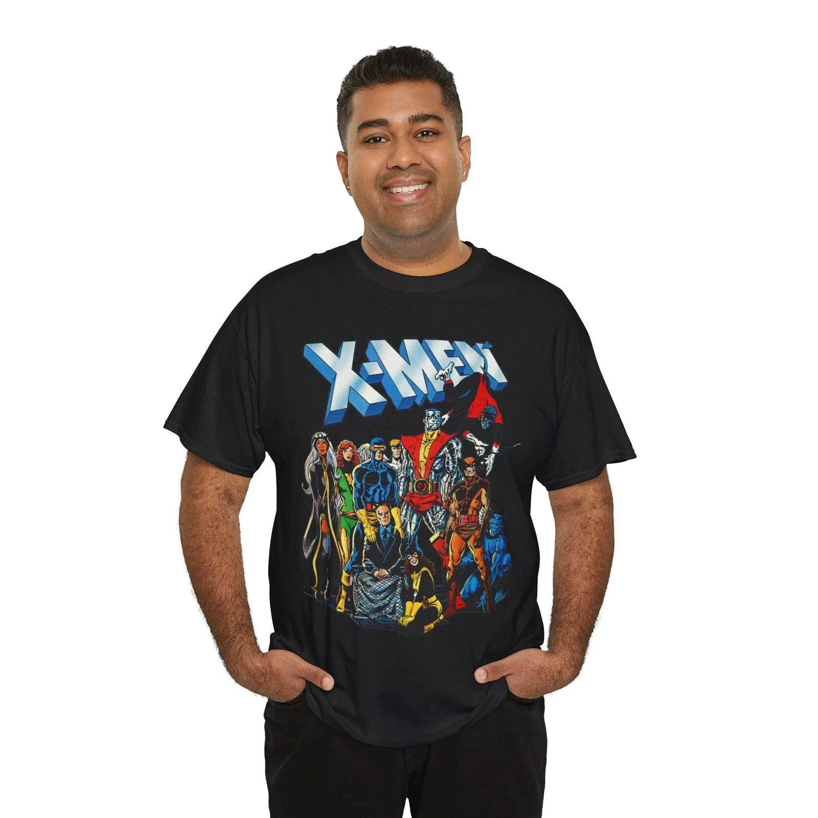 Uncanny X-Men T-Shirt - Anderson/Austin Art - Marvel Comics - Wolverine, Storm