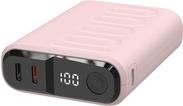 RealPower PB-10000C PD+ 10000 mAh Rosa (Powerbank RealPower PB-10000C PD+ mit)