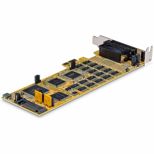 StarTech 16 Port PCI Express Serial Card - Low-Profile - High-Speed PCIe Serial - Picture 4 of 8