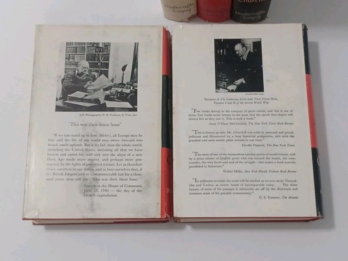 The Second World War by Winston Churchill, Vol 2–6, HC/DJ BOTMC Houghton Mifflin - Picture 4 of 10