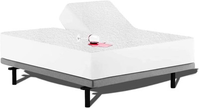 Split Head Queen Mattress Protector- Adjustable Bed Split  Queen Size, Terry
