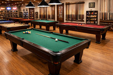 8' Pool Table Felt Tournament Green Cloth 8ft Stain Resistant Pre-Cut  6 Rails