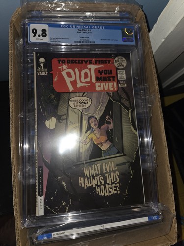 The Plot #1 Vault Comics Witching Hour 19 variante limitada 250 cgc 9,8 - Imagen 1 de 4