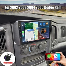 For 2002-2004 2005 Dodge Ram Radio Stereo Apple CarPlay Android 15 Navi FM GPS
