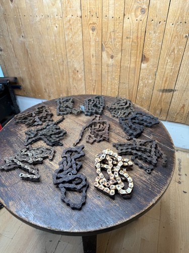 Mixed Bundle BMX Chains Used *Please Read* x11 Chains Full Speed BMX / MTB/ Boys - Picture 4 of 9