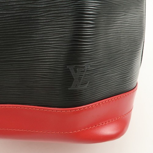 Louis Vuitton Epi Noe Shoulder Bag Noir Castilian Red M44017 Authentic Used F/S - Picture 19 of 24