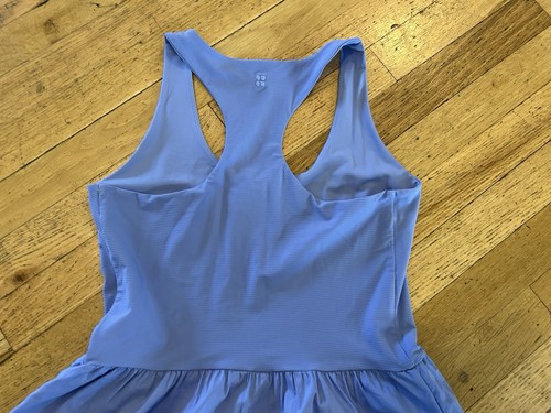 Sweaty Betty Explorer geripptes Kleid Racerback Midi sportlich Taschen Small - Bild 6 von 6