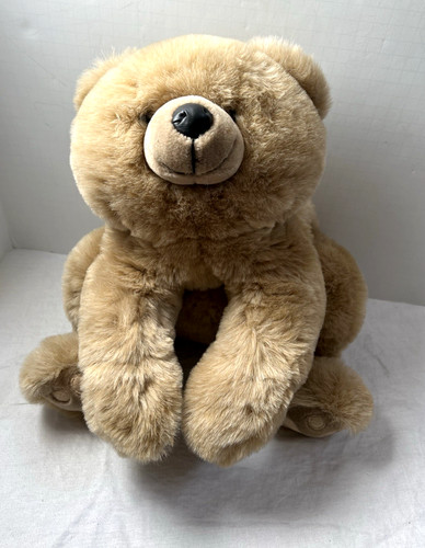 FAO Schwarz Fifth Avenue Golden Brown Teddy Bear Plush Soft Fur PA 4380 (KR)