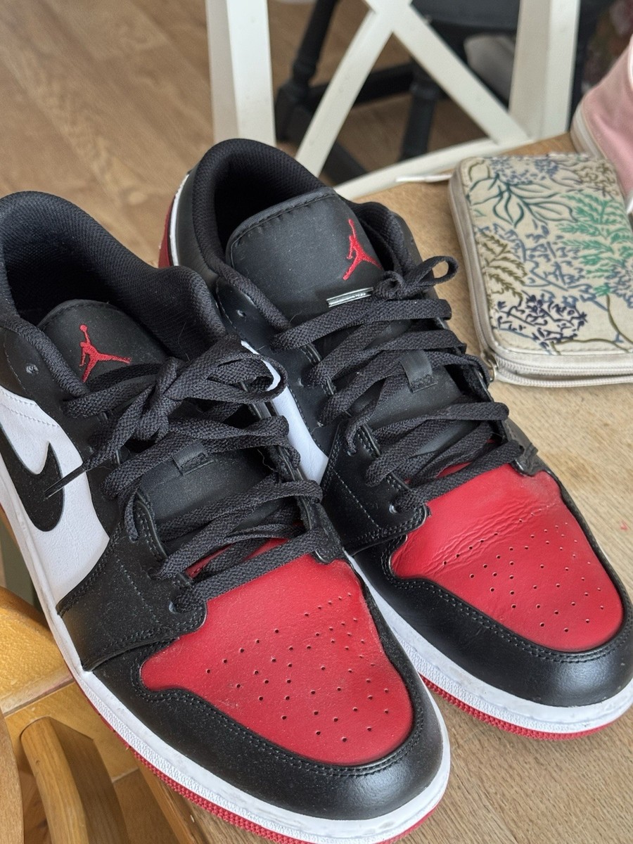 Air Jordan Low Low Bred Toe 2023 Size UK 12 UK