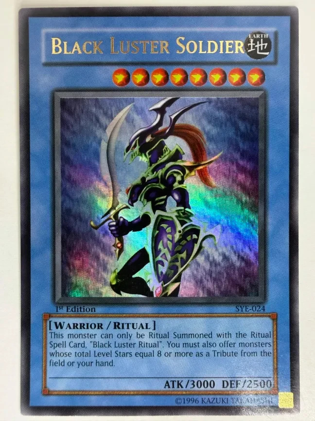 Black Luster Soldier - SYE-024 - Ultra Rare - 1st Edition