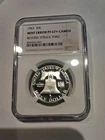 1963 50C (Proof) Mint Error Franklin Half NGC PR67+ Cameo Reverse Struck Thru