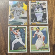 Topps 2026 Athletics MLB 4-Card Lot Wilson Thomas Henderson Mascot SMLB T87