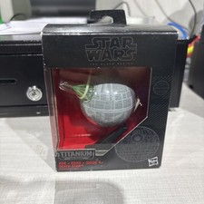 Star Wars The Black Series  33 TITANIUM Series DEATH STAR Die Cast vehicle NEW
