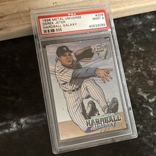 1998 Metal Universe - Hardball Galaxy Derek Jeter #208