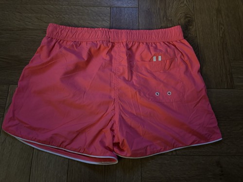 Donnay Mens Neon Pink Swim Shorts Trunks Size Small - Picture 5 of 8