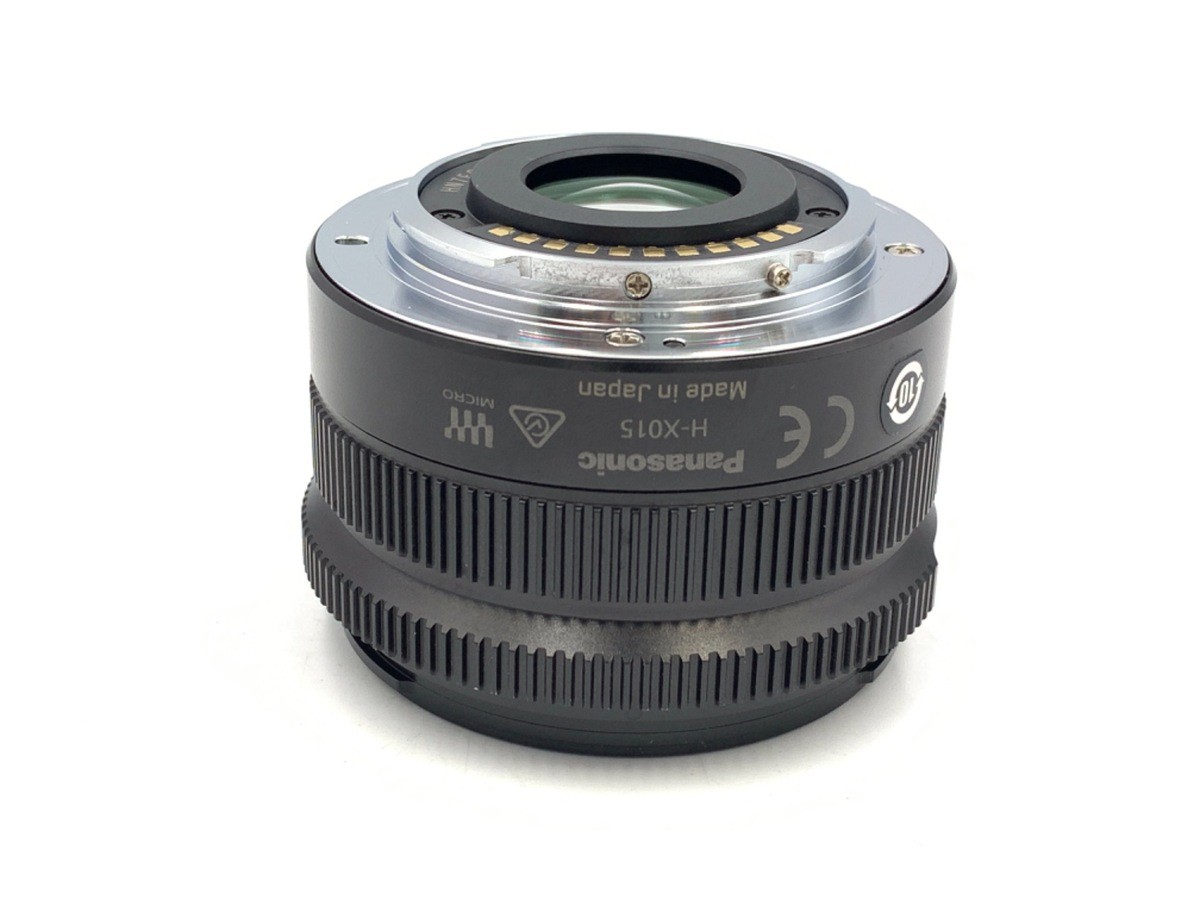 PANASONIC LEICA DG SUMMILUX 15mm/F1.7 ASPH. (H-X015) BK -Near Mint