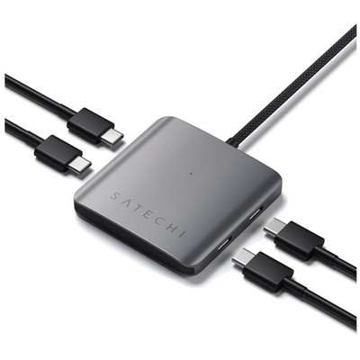 Versatile 4-in-1 USB-C Hub for Laptops & Tablets