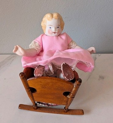 Antique Bisque German Doll House Doll 280 Tlc