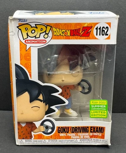 Funko Pop! Goku Driving Exam #1162 DragonBall Z SDCC 2022 Shared Summer DV-728