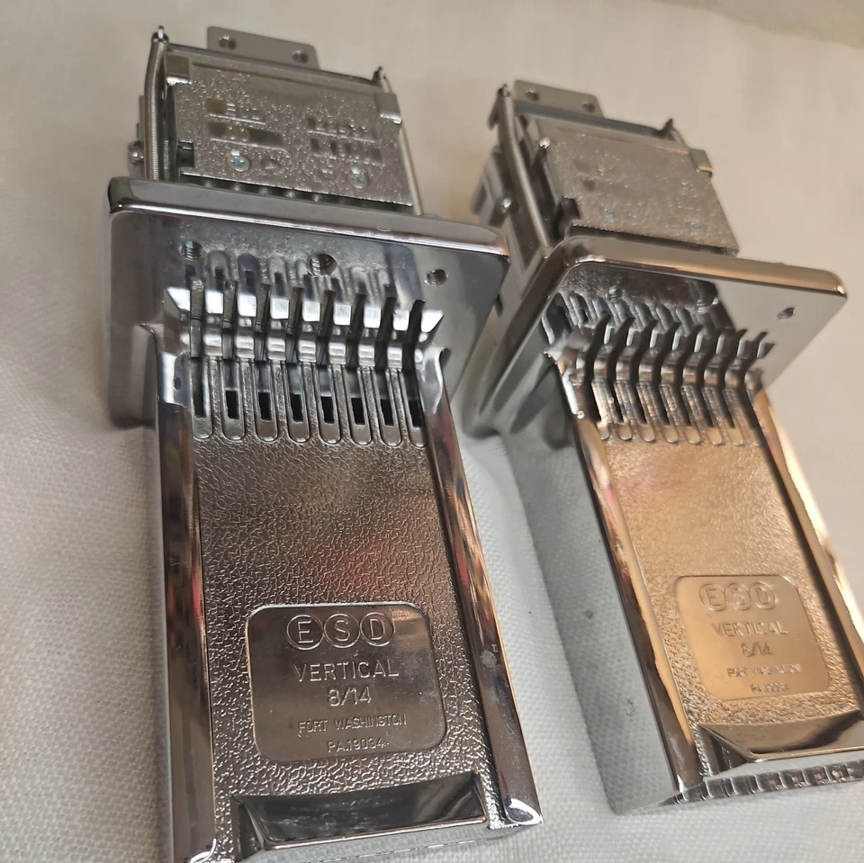 Conjunto de corrediças de moedas E-21728 ESD vertical 8/14 para US$ 2 lote de 2 slides - Imagem 2 de 4