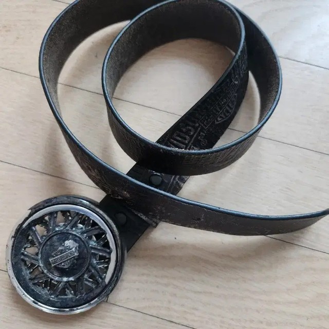 Harley-Davidson Genuine Full-Forge Leather Belt with Buckle