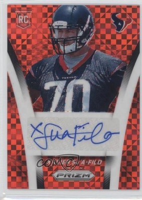 2014 Panini Prizm Rookie Red Power 3/75 Xavier Su'A-Filo #AR-XS Auto 7i2