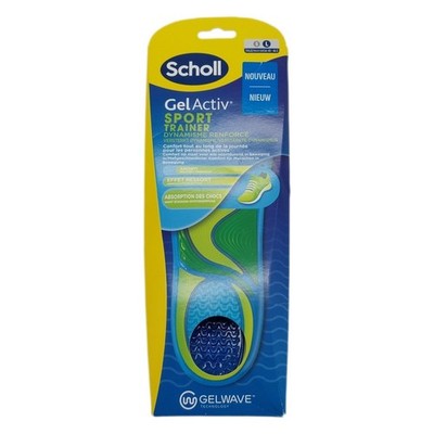Scholl GelActiv Sport Einlegesohlen für Herren   ganztägiger Komfort für Sportsc