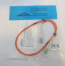 Fiber Optic Patch Cord, Multimode OM1 Duplex LC to LC, 1 M - Allen Tel