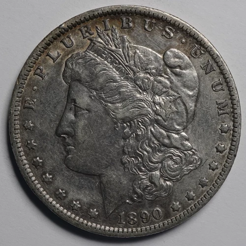 1890-O Morgan Silver Dollar | New Orleans Mint | 90% Silver | VF–XF Condition