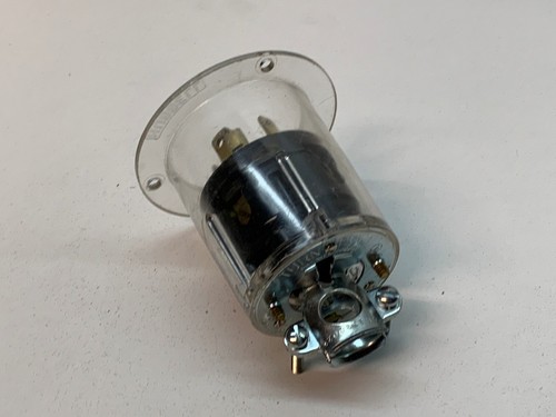 Hubbell Variload HBL45185 Twist-Lock Flagned Inlet 30A 4-Pole 5-Wire 250/600V - Picture 3 of 3