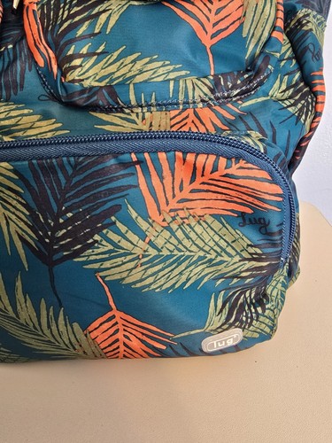 Lug Puddle Jumper Tote Bag With Palm Leaves Foldable Lightweight Packable Travel - Picture 3 of 10