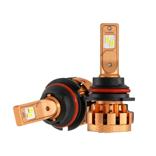 AUXBEAM 9007 HB5 CANBUS LED Headlight Bulbs High Low White 600% Brighter 20000LM - Picture 12 of 12