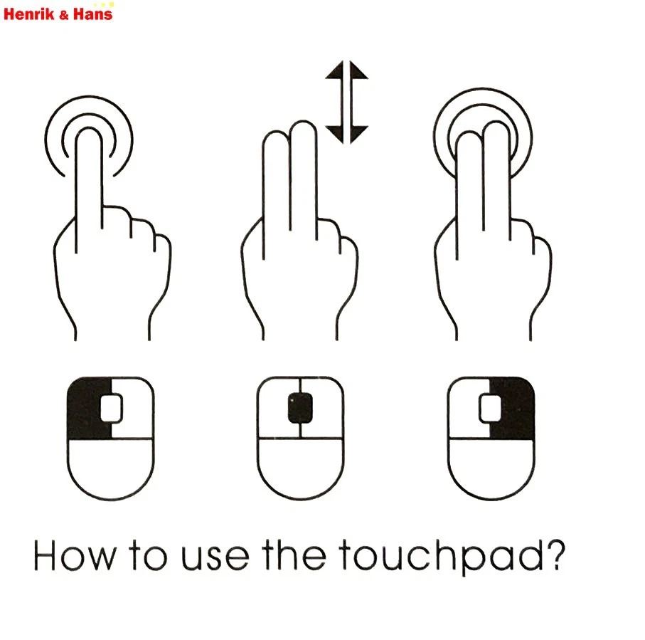 Rii K22 Funk Kabellos MultiMedia Tastatur Touchpad Wireless Computer Keyboard - Bild 4 von 4