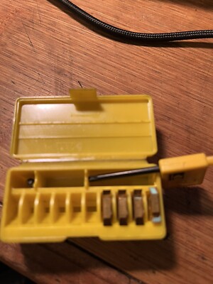 Kennametal lt 16nr internal threading insert 4 pk tool and screw 