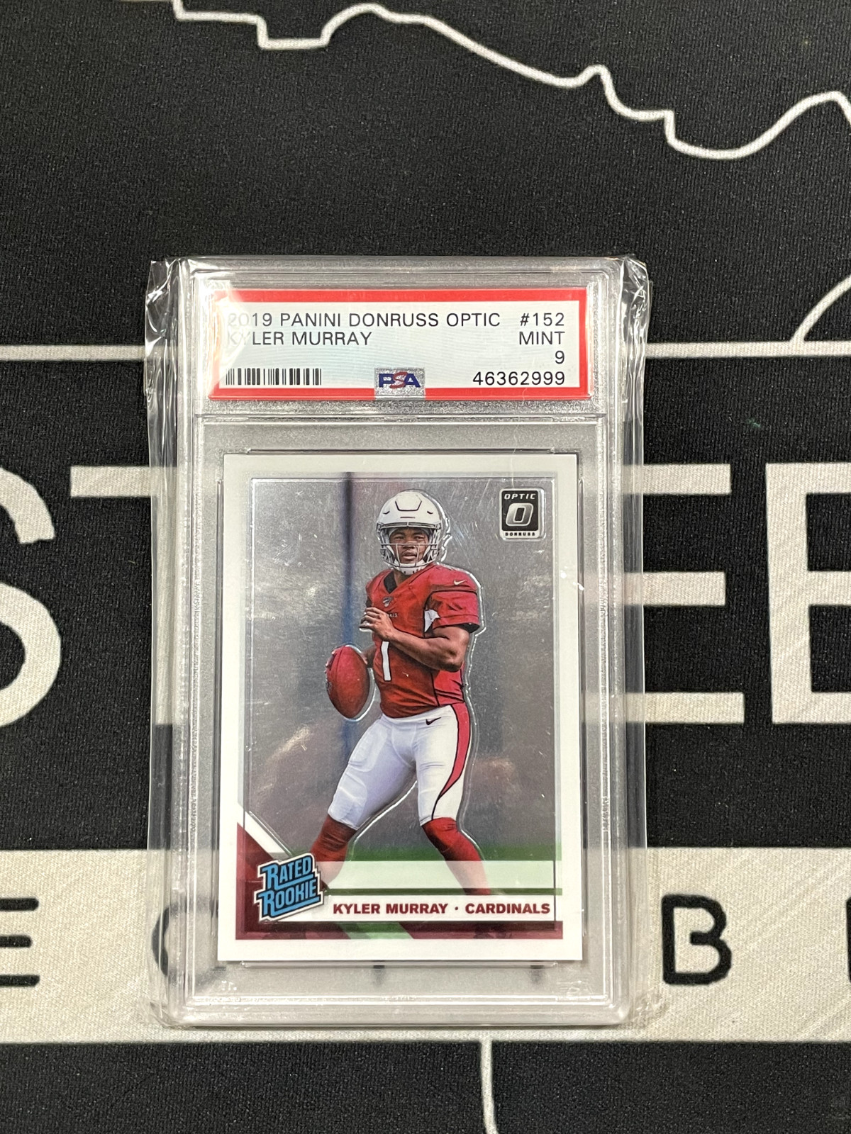 2019 PANINI DONRUSS OPTIC #152 KYLER MURRAY ROOKIE RC PSA 9