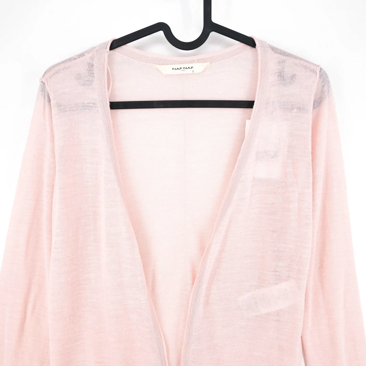Thin pink cardigan sale