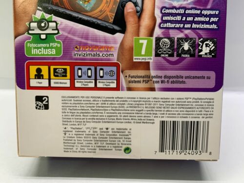 INVIZIMALS LE CREATURE OMBRA + FOTOCAMERA - SONY PSP - NUOVO SIGILLATO PAL - Bild 8 von 8