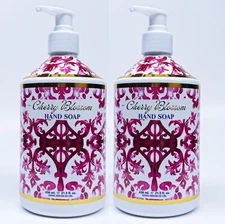 2 Home Body Co CHERRY BLOSSOM Hand Soap Wash Liquid 21.5 oz