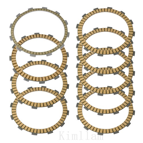 Clutch Friction Plates Motor for Suzuki VL1500BT Boulevard C90T B.O.S.S GSF1250 - Picture 2 of 9