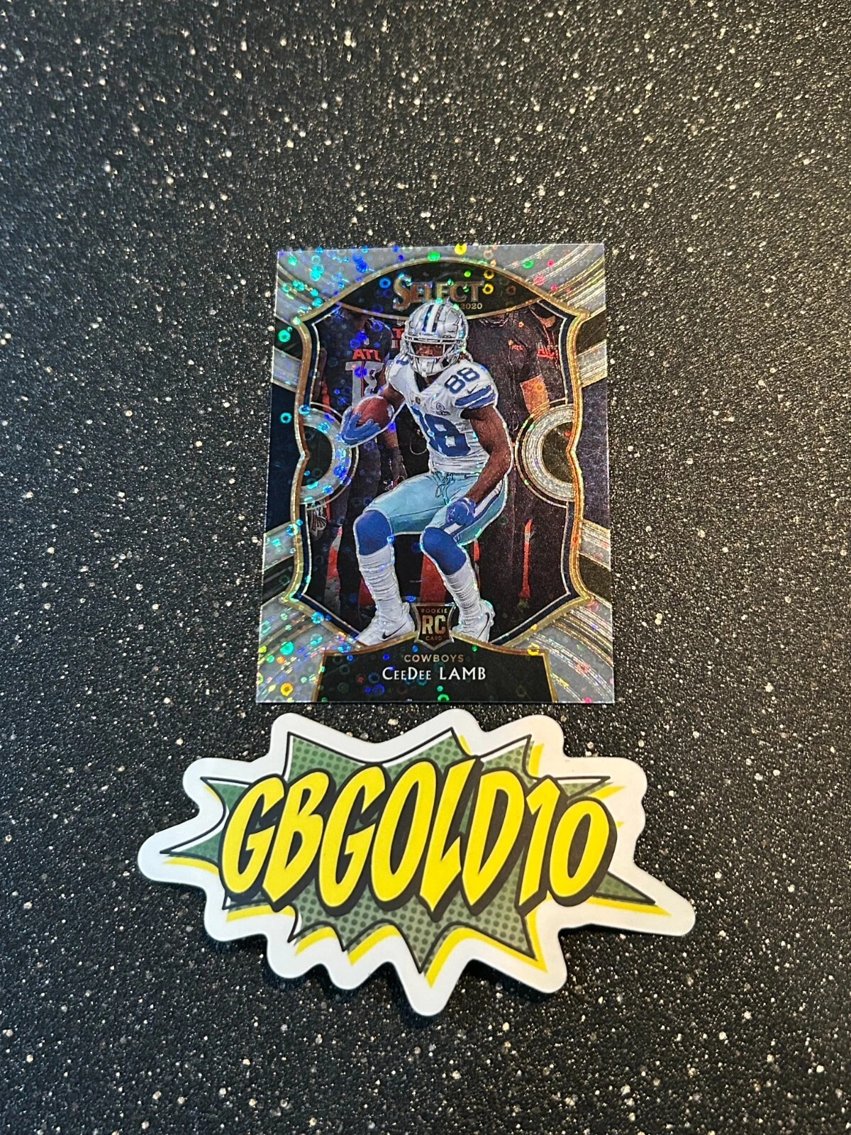 2020 Panini Select - Concourse Disco Prizm #57 CeeDee Lamb (RC)