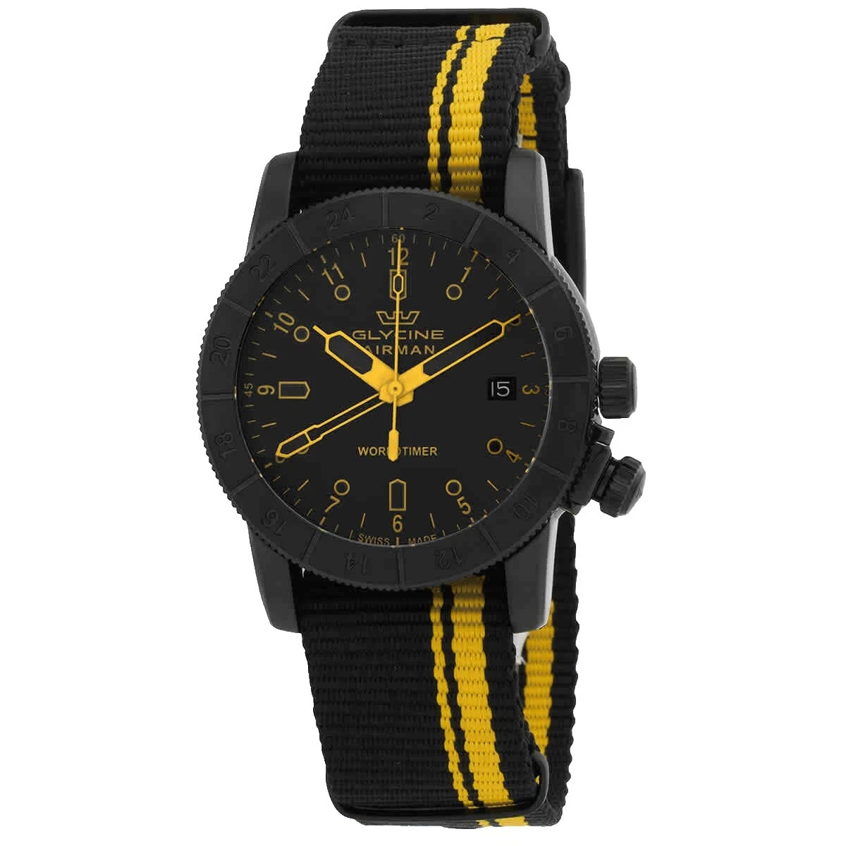 Glycine Nylon Band Wristwatches