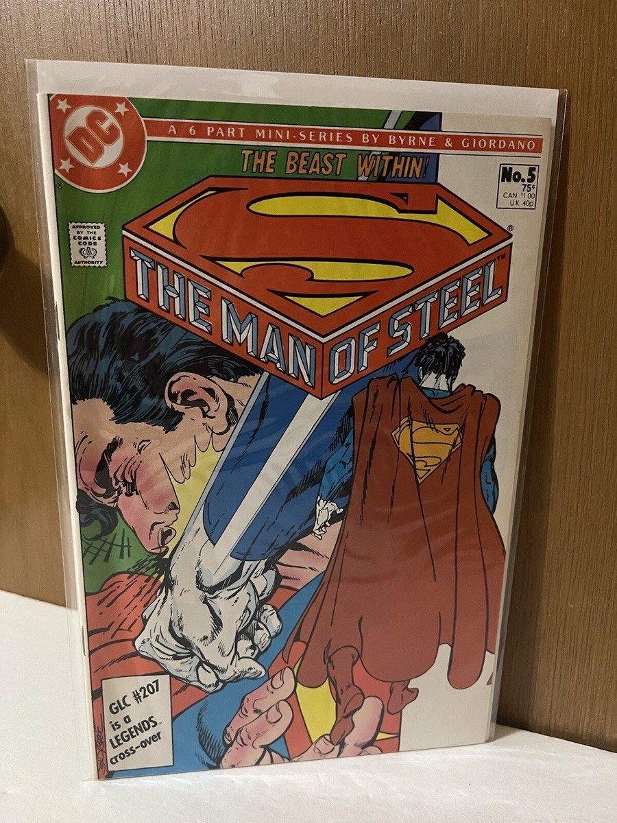 MAN OF STEEL スーパーマン ビッグスケール DCコミック Superman The Man of Steel 61 Fury In The Fortress! 1996 VF