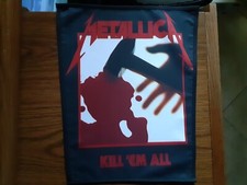 METALLICA,KILL 'EM ALL,SEW ON SUBLIMATED LARGE BACK PATCH